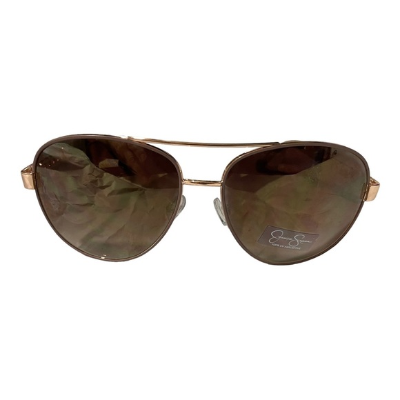 Jessica Simpson Aviator Sunglasses hold mauve tone. New with tag. - Picture 1 of 9